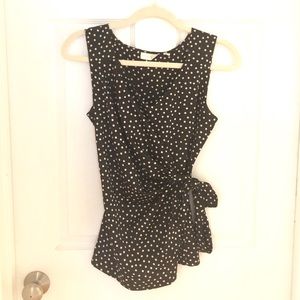 NY&Co. Polkadot Sleeveless Blouse